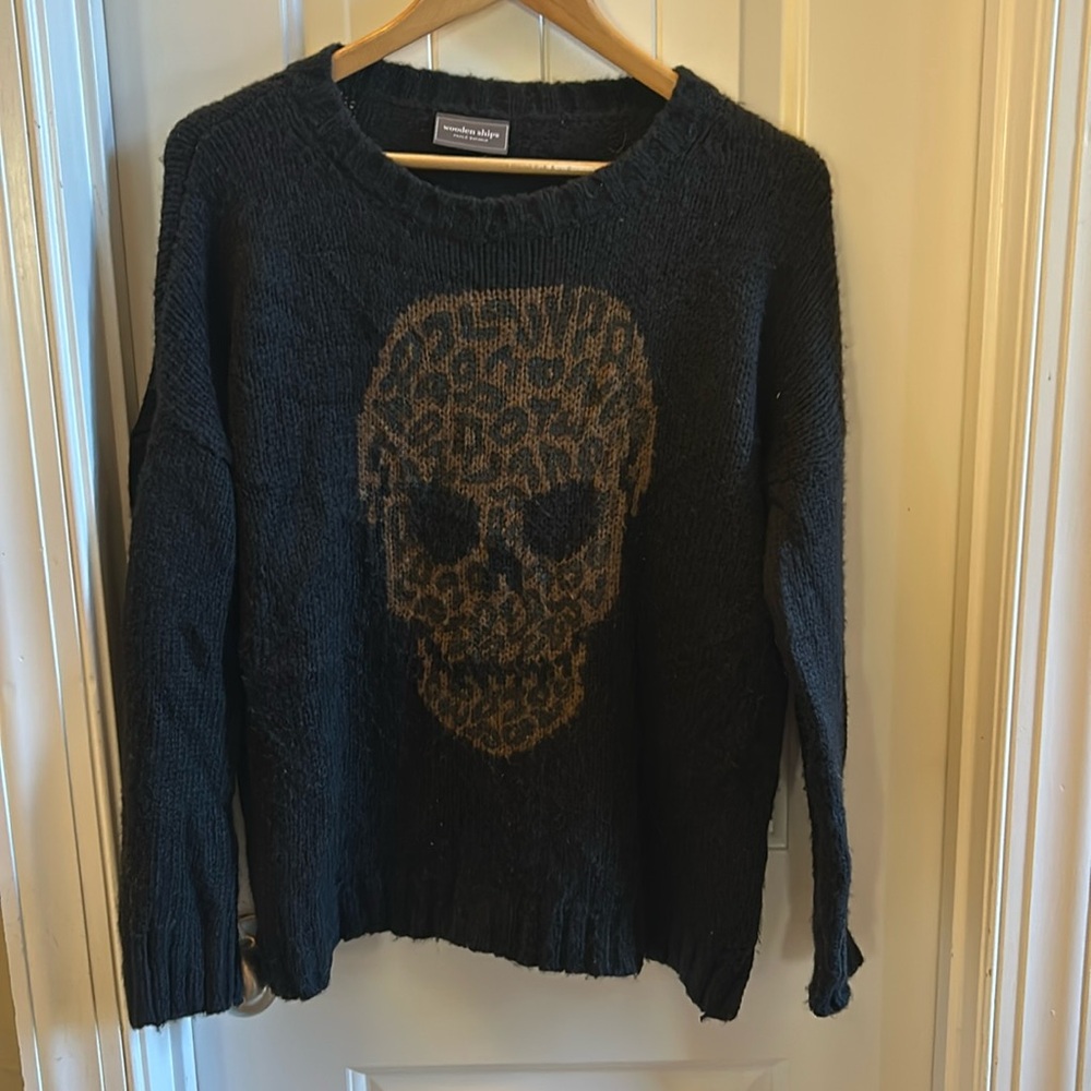 Wooden Ships Skull Sweater